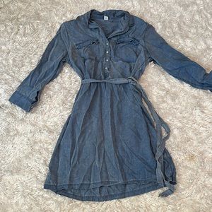 Old Navy Denim Dress with Belt